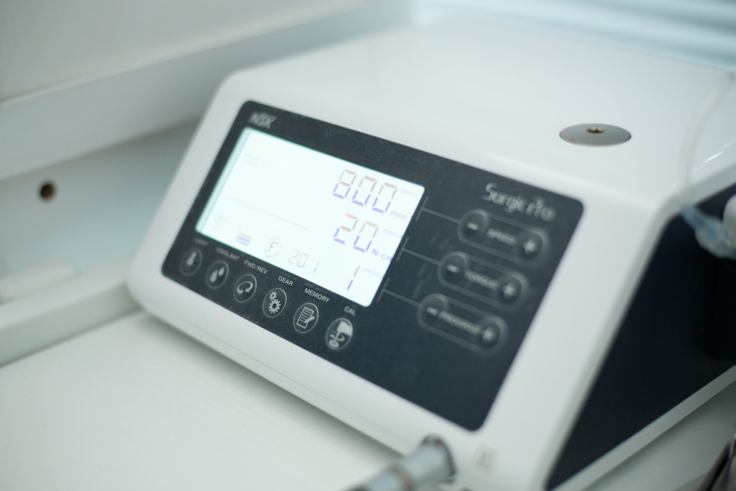 Utensilios dentales en la clínica dental Puchol