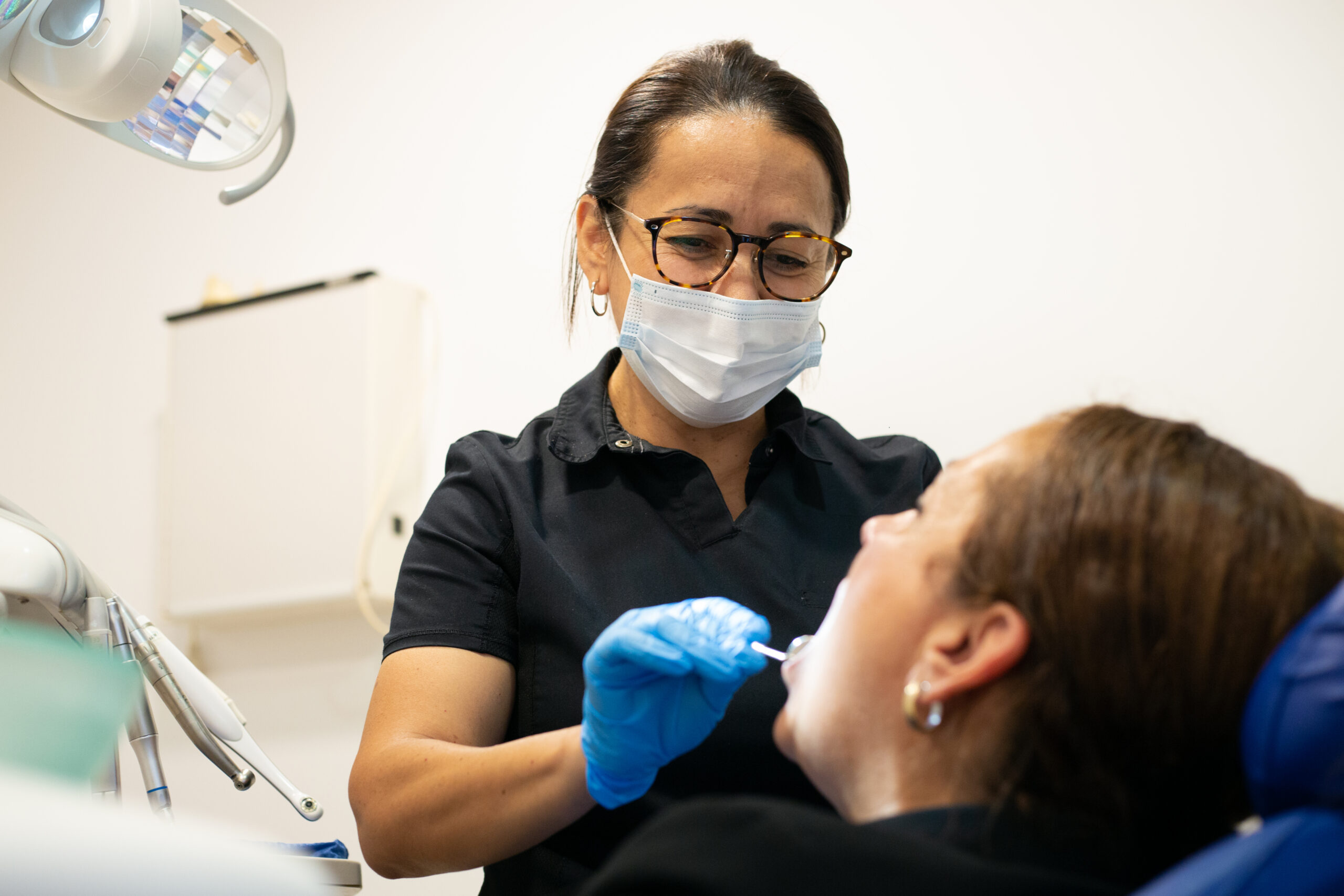 Consulta dentista en la clínica dental Puchol