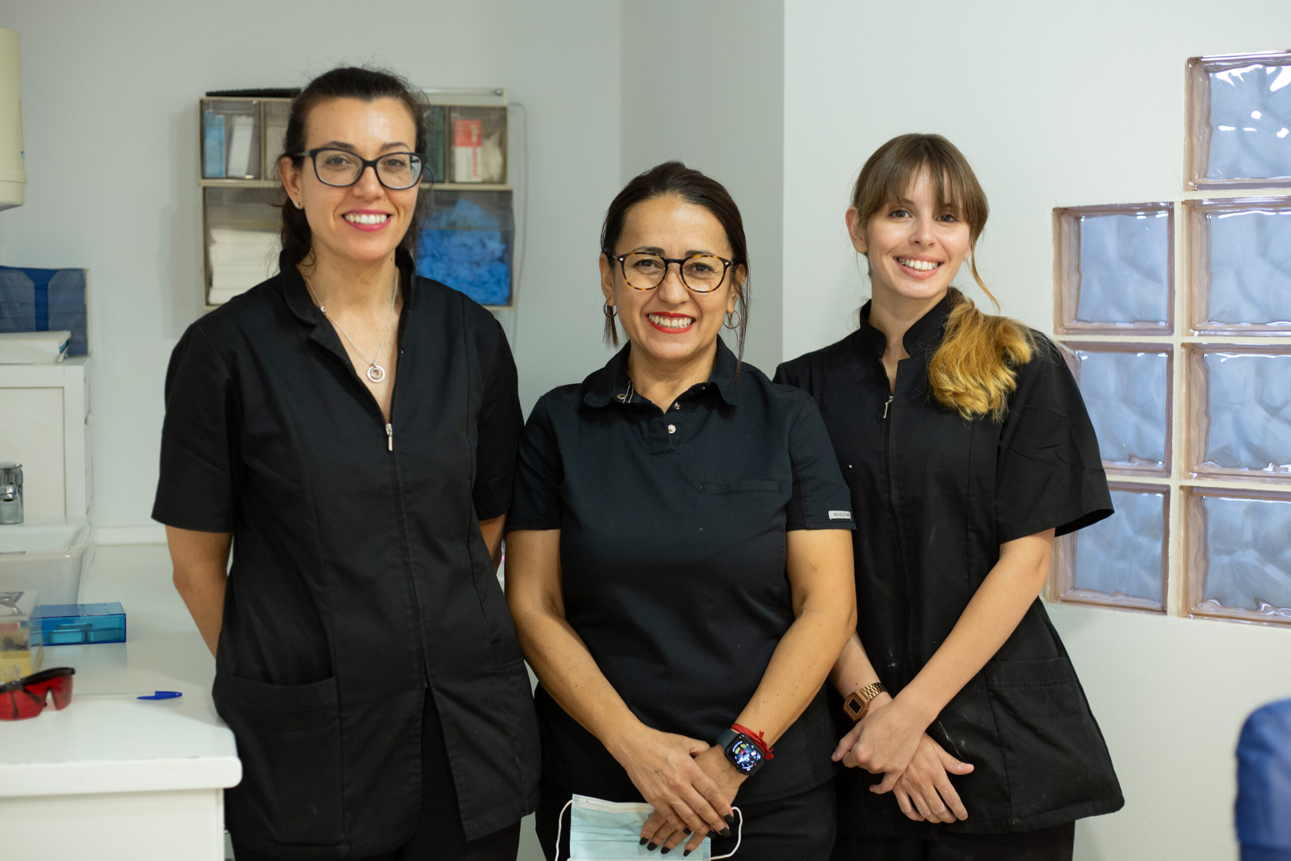 Equipo dentista de la clínica dental Puchol
